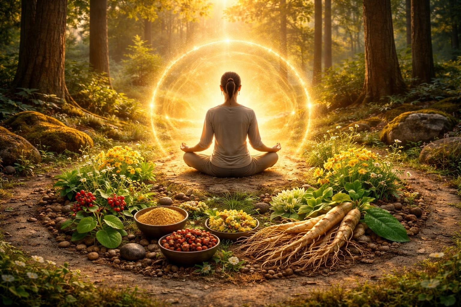 - Adaptogény zvyšujú energiu, mentálnu odolnosť a lepšie zvládanie stresu prirodzene.