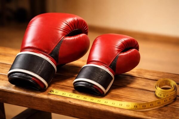 Boxerské rukavice správnej veľkosti pre bezpečný tréning a pohodlie pri každom údere