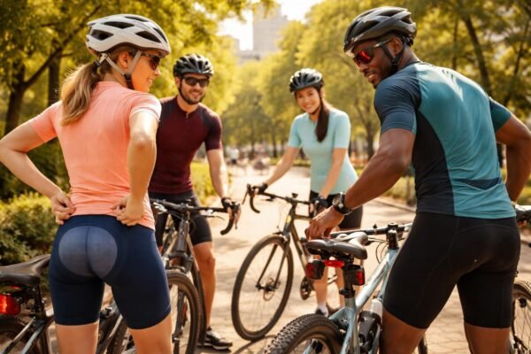 - Pohodlie jazdy závisí od doplnkov, oblečenia a správneho nastavenia bicykla.