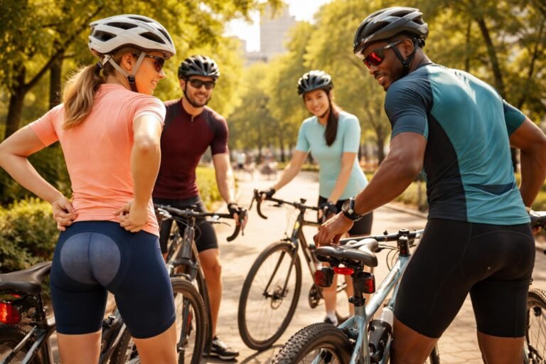 - Pohodlie jazdy závisí od doplnkov, oblečenia a správneho nastavenia bicykla.