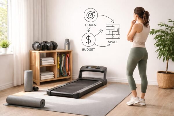 - Jasný cieľ, vhodný priestor a rozpočet uľahčia výber domáceho fitness vybavenia.