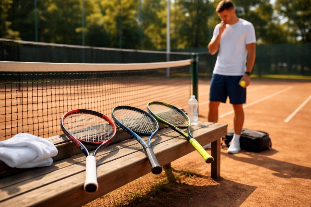 - Motivujúci pohľad na výber tenisovej rakety podľa úrovne hráča a zdravia