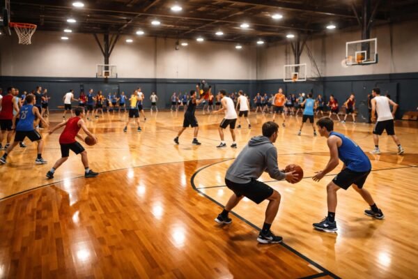 - Basketbalové vybavenie pre hráčov všetkých úrovní, bezpečné, pohodlné a efektívne.