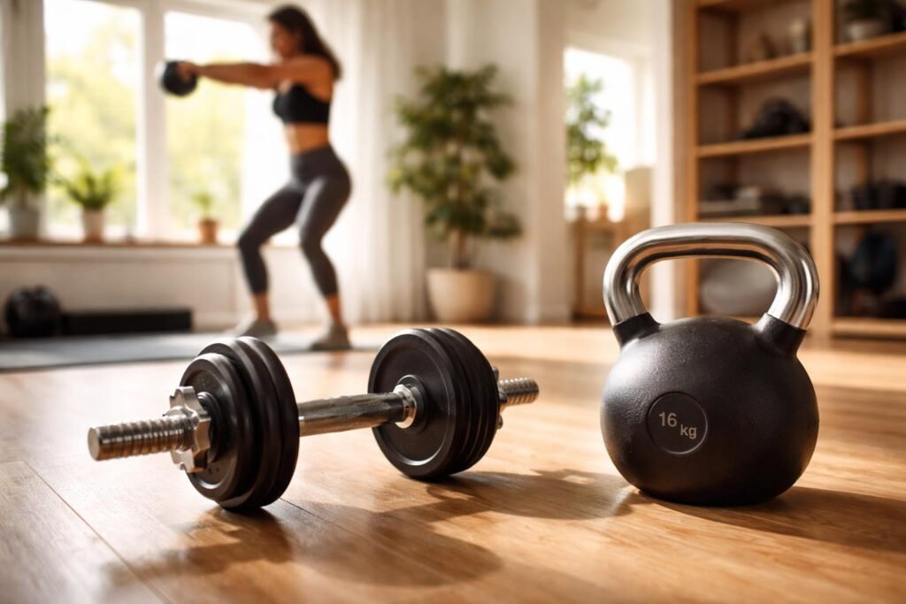 Dva športové náčinie v porovnaní: činky proti kettlebellu pre tréning