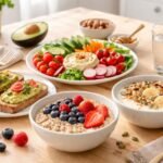 Unavený deň? Jedálniček na zvýšenie energie prináša drobné rozhodnutia pre životosprávu a výkonnosť.