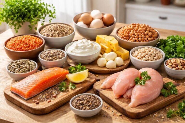 - Vysoký príjem bielkovín napomáha chudnutiu, regenerácii a zdraviu tela pri každom každodennom návyku.