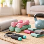 - Lacné fitness pomôcky, ľahko skladovateľné, účinné pre domáce i vonkajšie tréningy