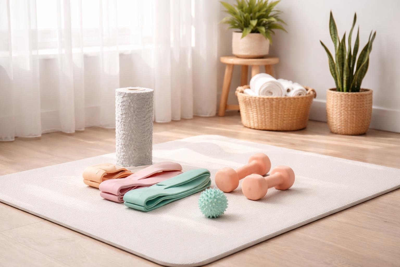 Kompaktné pomôcky na cvičenie doma, jednoduché, efektívne a dostupné pre každého