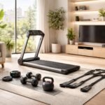 Kľúčové fitness pomôcky 2026, skladné, inteligentné, ekologické riešenia pre domácu posilňovňu