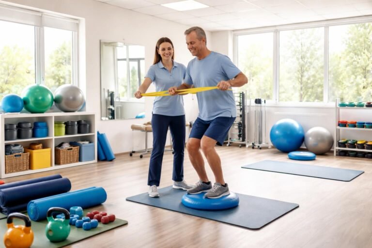 - Pomôcky na rehabilitačné cvičenie zlepšujú pohyb a motiváciu klienta pri zotavovaní