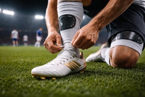 - Správna výbava zvyšuje bezpečnosť, komfort a výkon hráča na ihrisku.