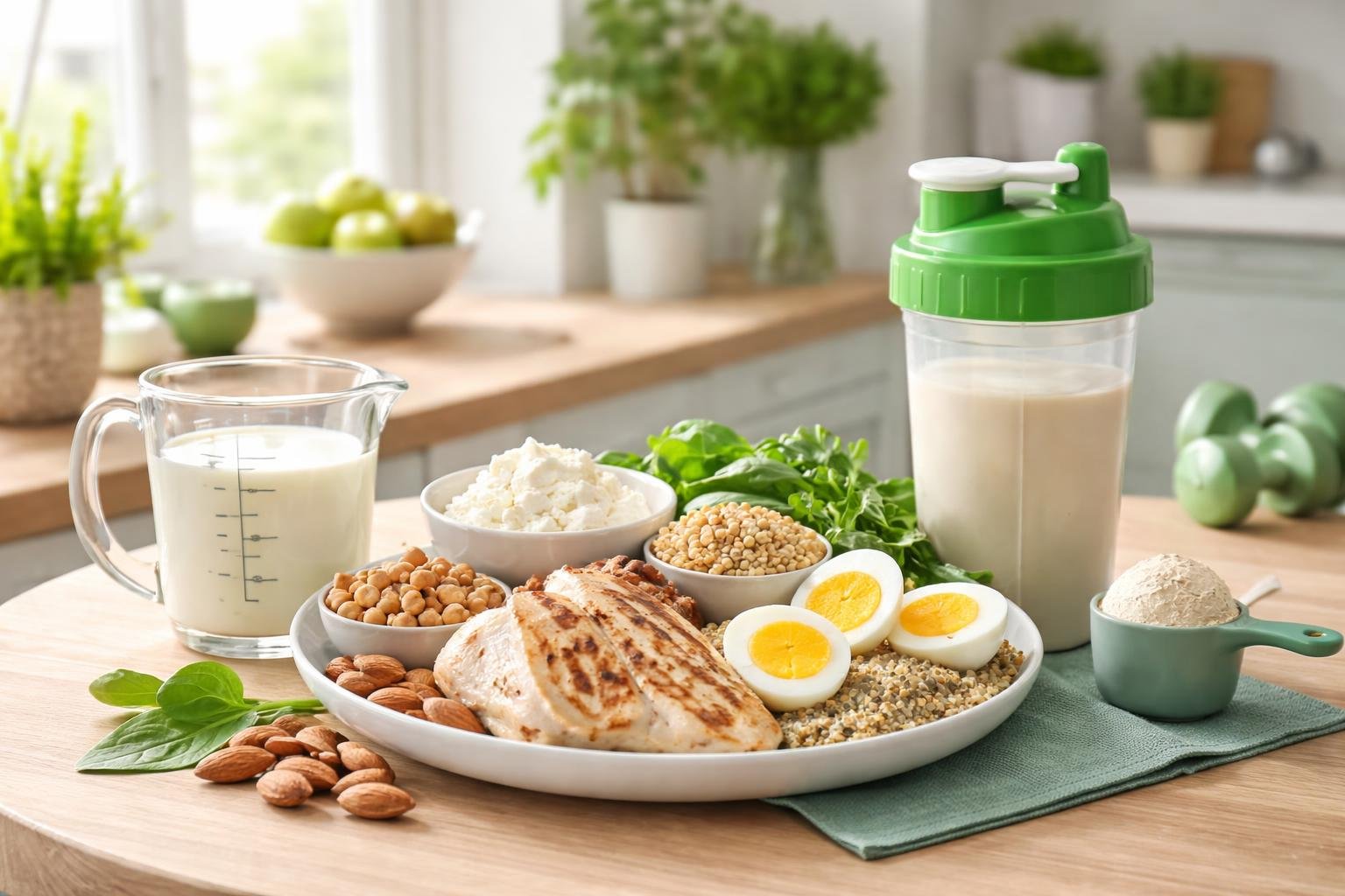 - Proteín pomáha pri chudnutí, udržuje svaly, znižuje hlad a zvyšuje energiu.