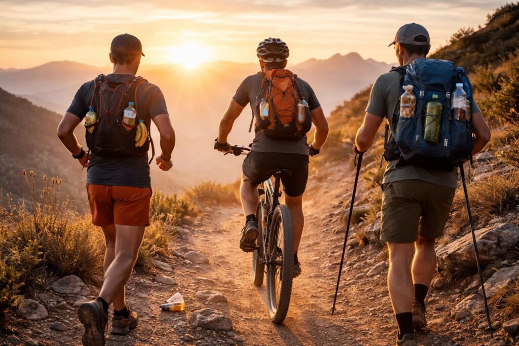 - Strava pre dlhodobú výdrž zabezpečuje energiu počas behov, cyklistiky a turistiky.