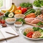 - Vizualizácia 30-dňového plánu jedál, rámec pre lepšiu stravu a rutinu.