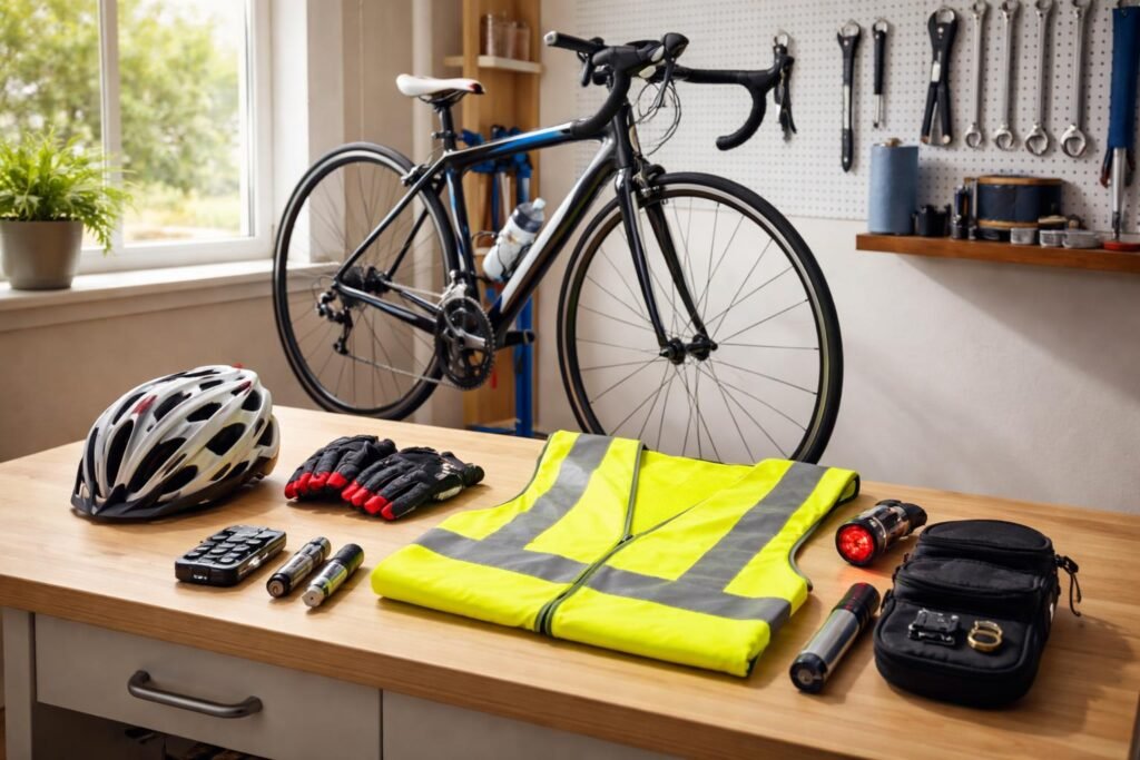 - Bezpečná jazda na bicykli začína doma – kvalitné vybavenie a viditeľnosť
